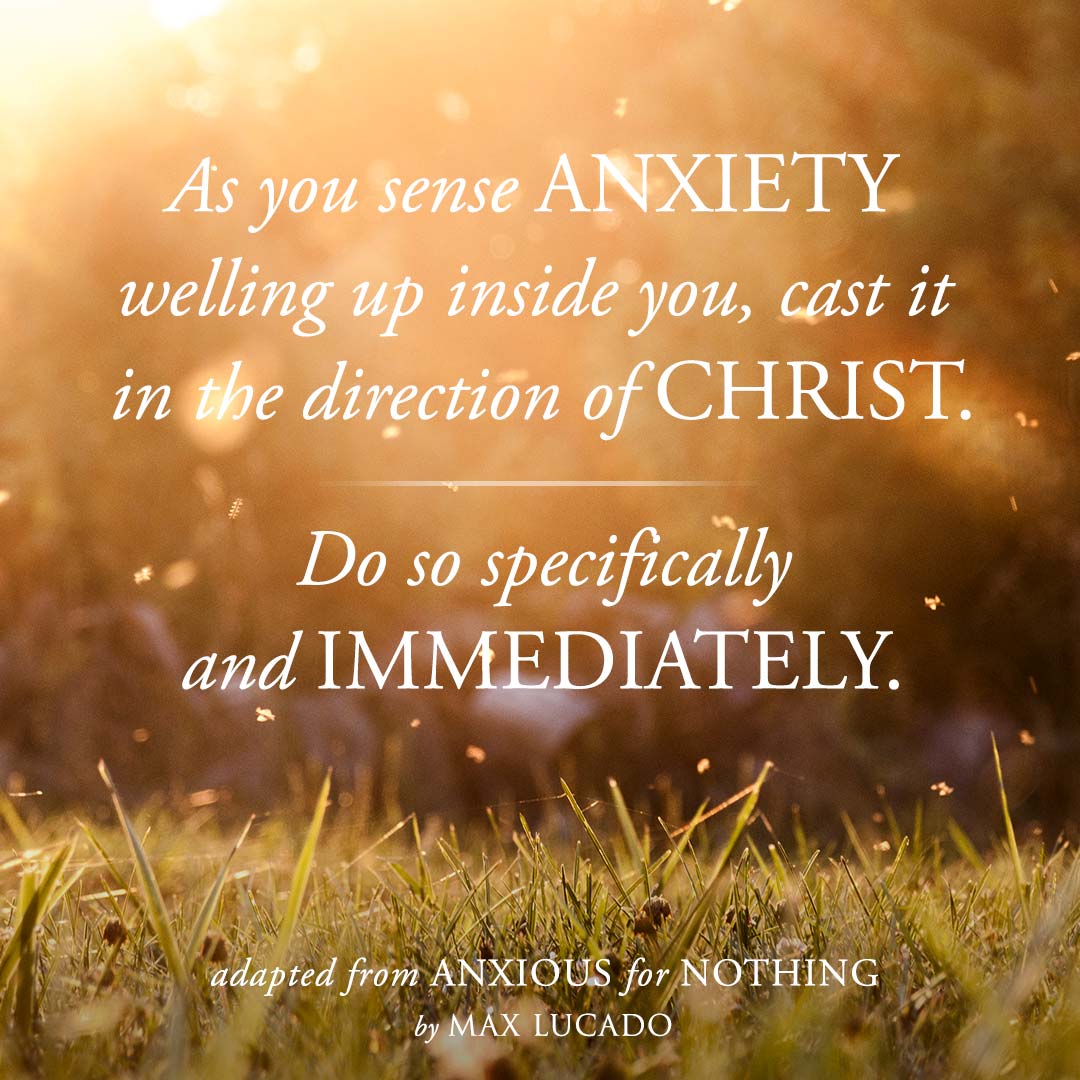 What Scripture Says Be Anxious For Nothing
