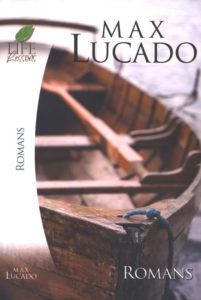 Picture of a boat on Max Lucado's study of the book of Romans.
